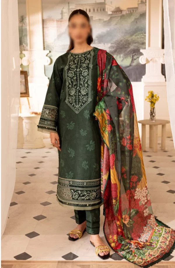 FARASHA SERAYA - Unstitched Lawn SS Collection 2024 6- JADE