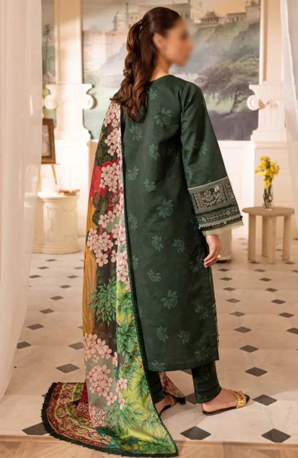 FARASHA SERAYA - Unstitched Lawn SS Collection 2024 6- JADE - Image 2
