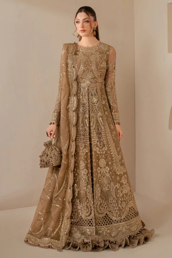EMBROIDERED CHIFFON WF'25-04 by Jazmin