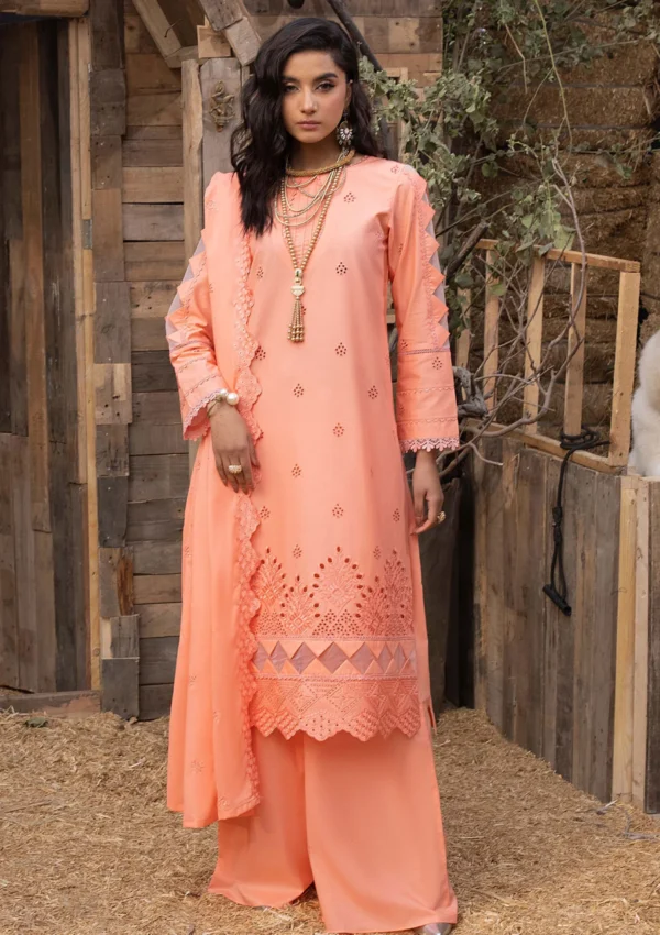 D-07 | 3 PC LAWN by Mahnur