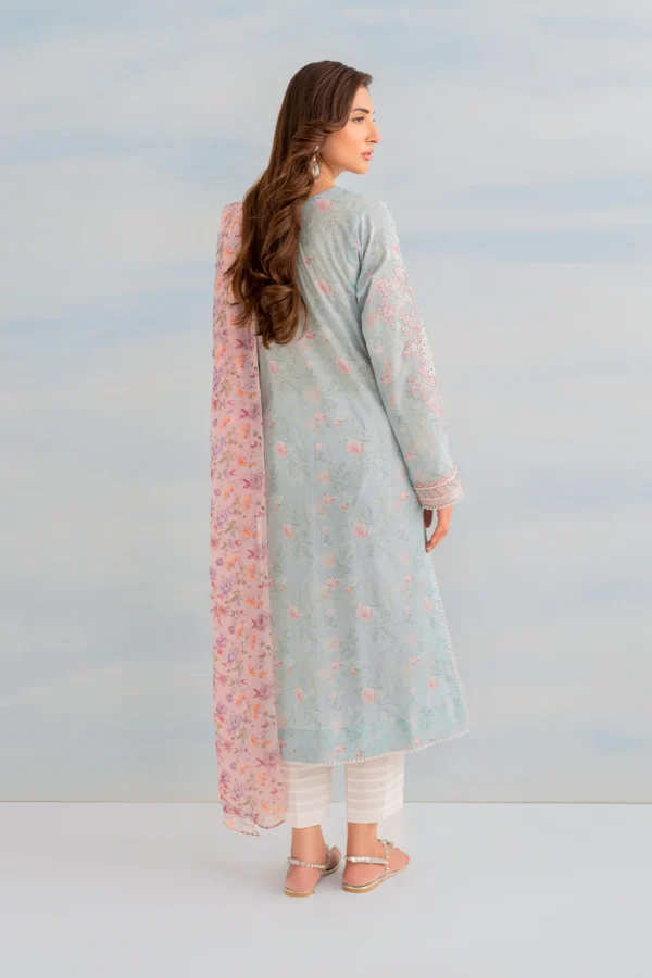 IGL-01 Embroidered Lawn by Iznik - Image 7