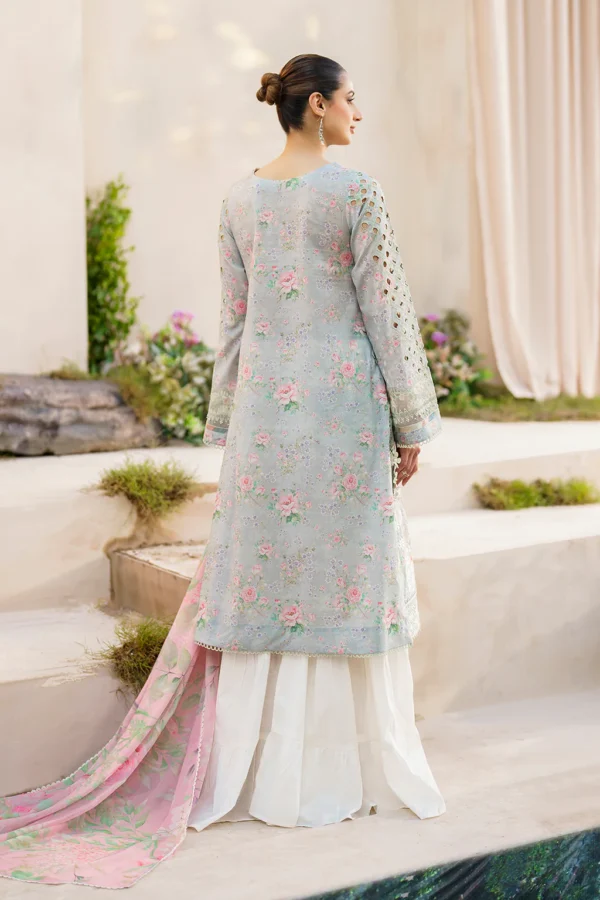 SFL-07 Embroidered Lawn by Iznik - Image 2