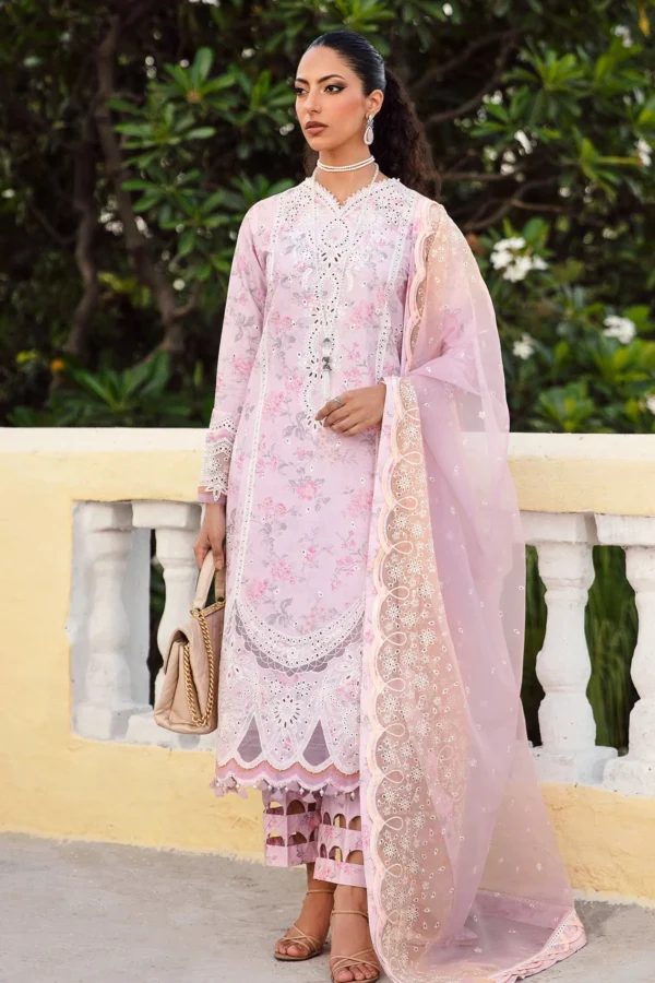 Iris by Jazmin Embroidered Eid Lawn Unstitched 3Pc Suit D-04 ROISIN