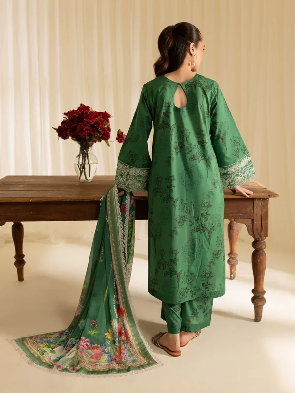 Verdant - LP - 10 | 3 PC Lawn by Mahnur - Image 4
