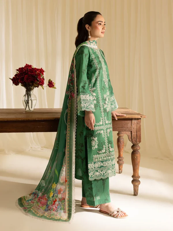 Verdant - LP - 10 | 3 PC Lawn by Mahnur - Image 5