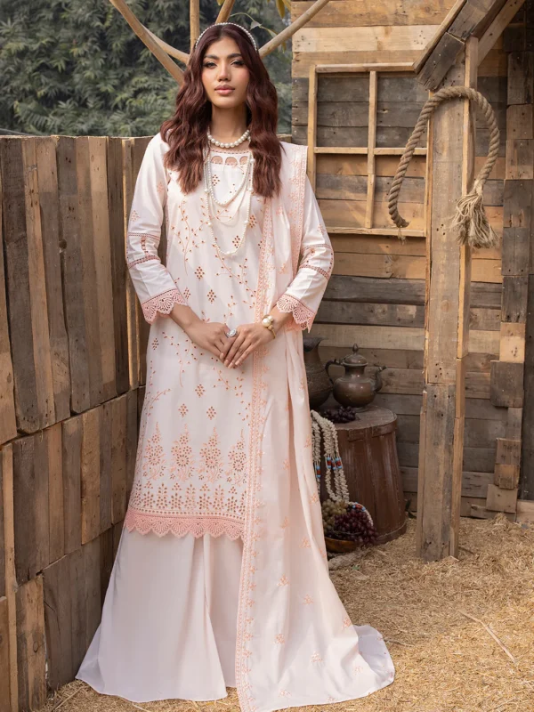 D-03 | 3 PC LAWN by Mahnur
