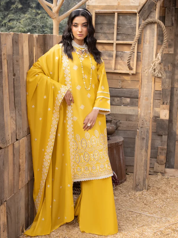 D-04 | 3 PC LAWN by Mahnur