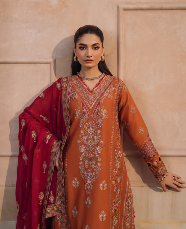 06-ZAFEERAH LAWN SKU: XFU-24-643-XS by Xenia - Image 3