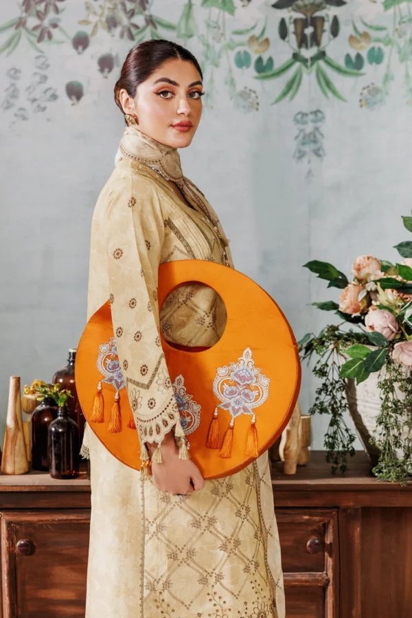 Lawn Collection - Alizeh - Maahi Vol 2 - Embroidered Printed - AF#7020 - Taab - Image 4