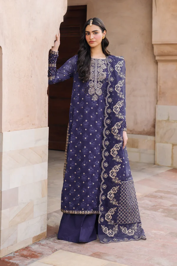 UE-325 Embroidered Chiffon by Iznik