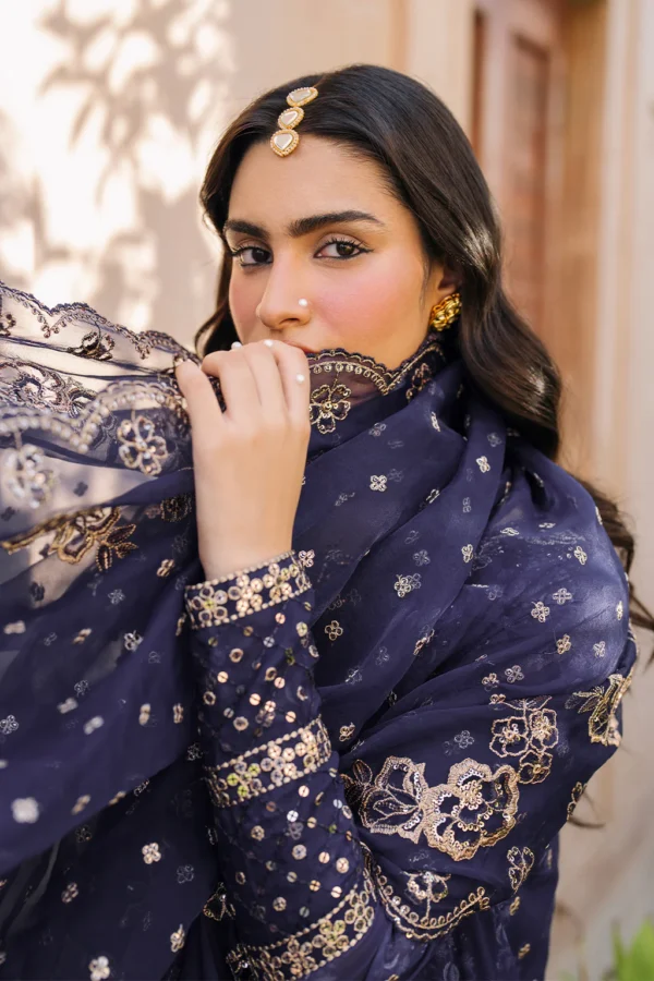 UE-325 Embroidered Chiffon by Iznik - Image 2
