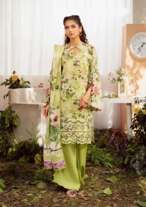 EPS-5A LUSH RADIANCE - DIGITAL PRINTED LAWN Unstitched 3-Piece Suit by Elaf
