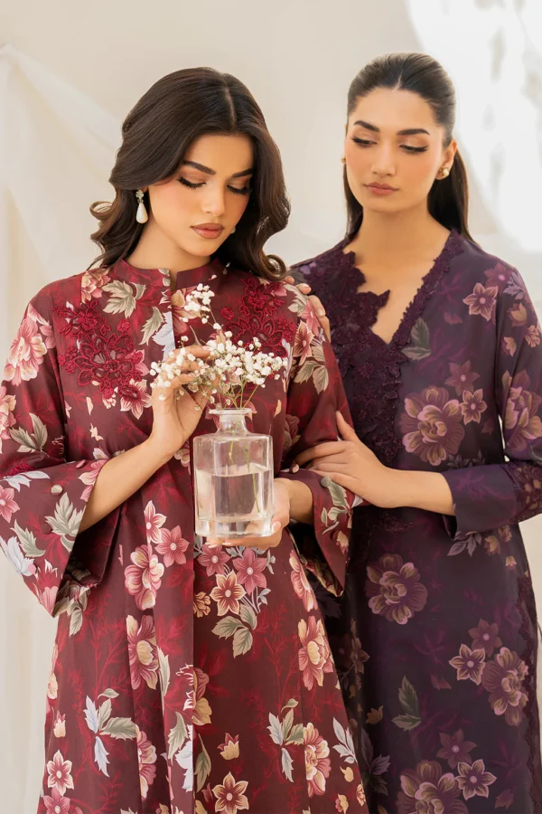 UE-439 Printed Lawn Unstitched 3-Piece Suit by Iznik Fashions - Image 12
