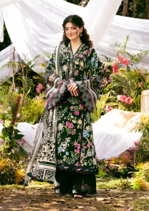 EPS-8B ELAROSE - DIGITAL PRINTED LAWN Unstitched 3-Piece Suit by Elaf