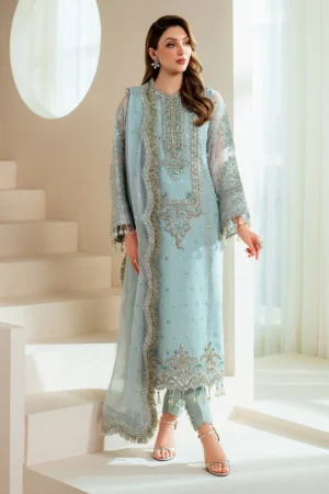 AF-BHM-4044-Orla - Unstitched 3-Piece Suit Chiffon Collection by Alizeh