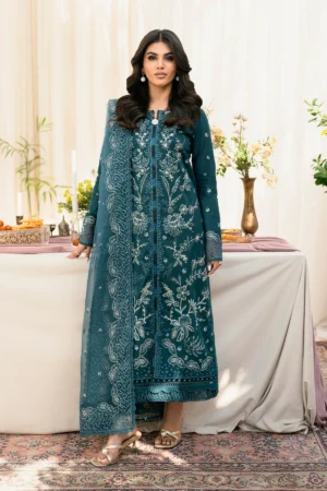 Sequins Embroidered Lawn UNST-LMLW -04 WARINA by Zarif
