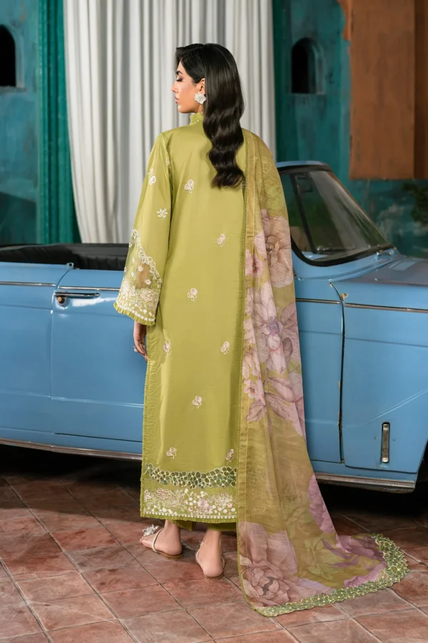 Sequins Embroidered Lawn UNST-LMLW -03 HIRRAM by Zarif - Image 2