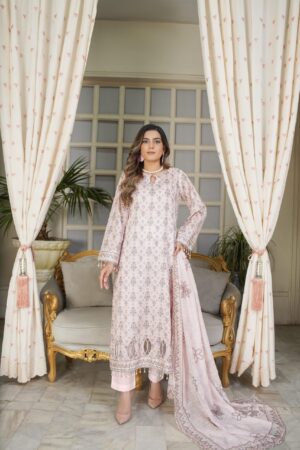 Manizay Dream Premium Digital Print Lawn With Premium Lino Karta Dupatta M-06