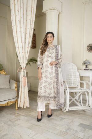 Manizay Dream Premium Digital Print Lawn With Premium Lino Karta Dupatta M-10