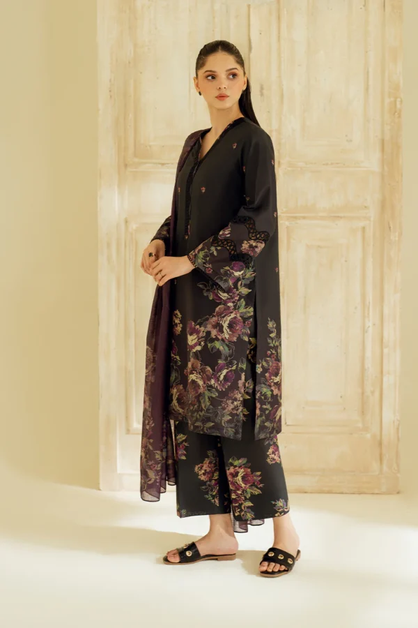 UE-449 Printed Lawn Unstitched 3-Piece Suit - Exclusive Lawn '25 by Iznik Fashions - Image 5