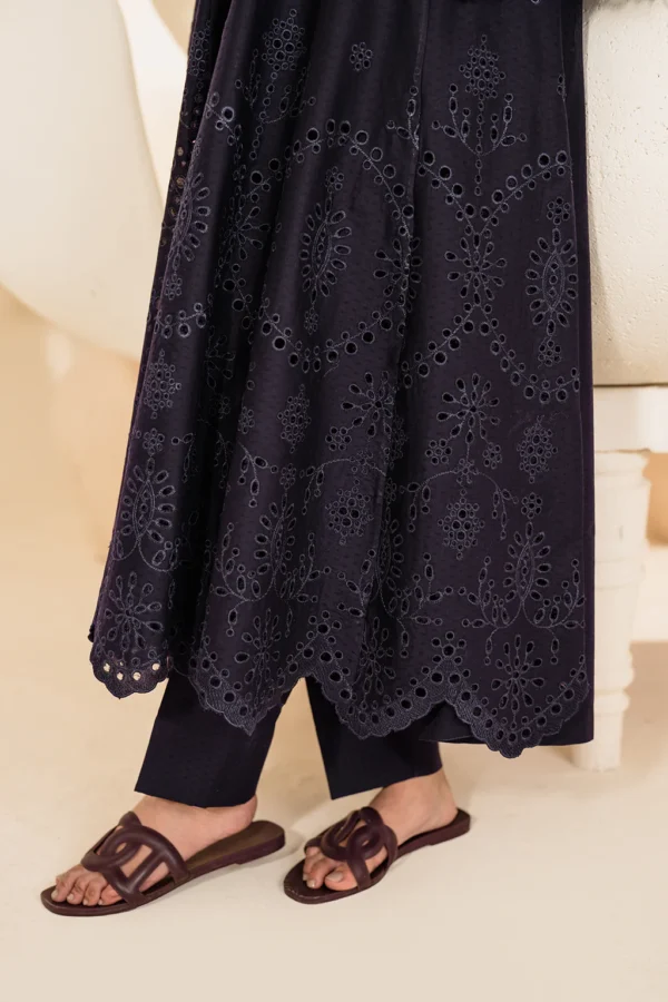 UE-427 Embroidered Textured Lawn Unstitched 3-Piece Suit - Sole Mode '25 by Iznik Fashions - Image 7