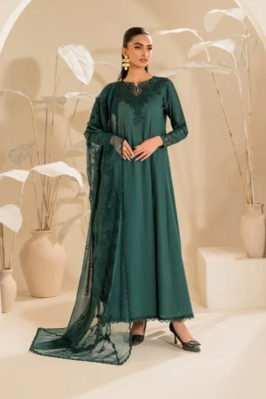 UE-422 Textured Lawn Ustitched 3-Piece Suit - Sole Mode '25 by Iznik Fashions