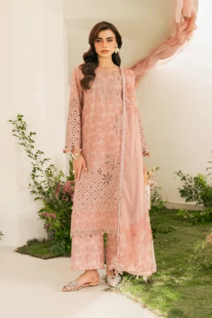 IFE-12 Embroidered Lawn Unstitched 3-Piece Suit - Festve Edition '25 by Iznik Fashions