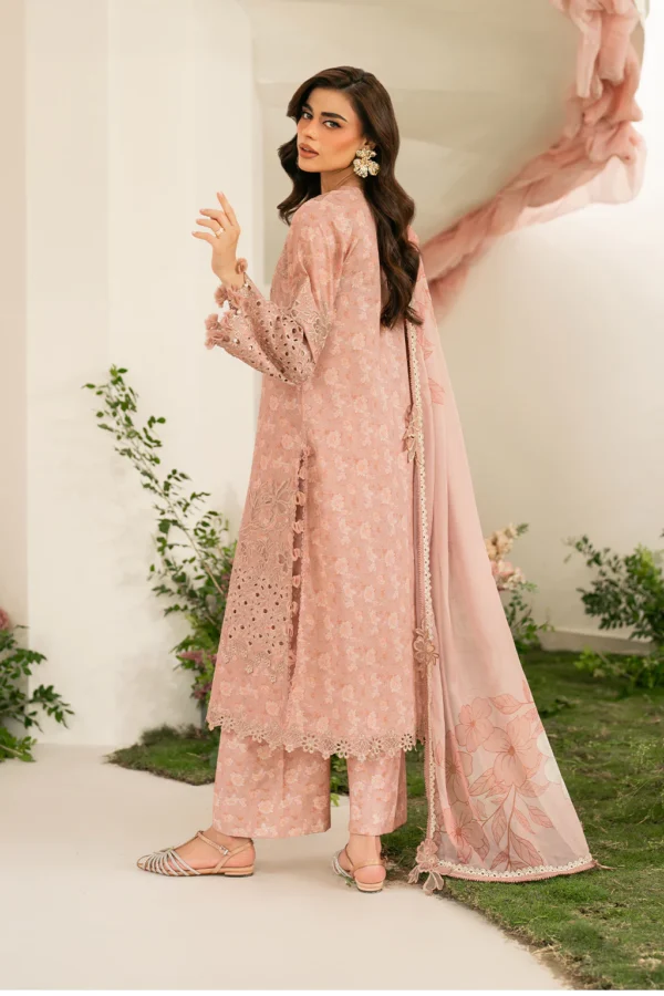 IFE-12 Embroidered Lawn Unstitched 3-Piece Suit - Festve Edition '25 by Iznik Fashions - Image 2