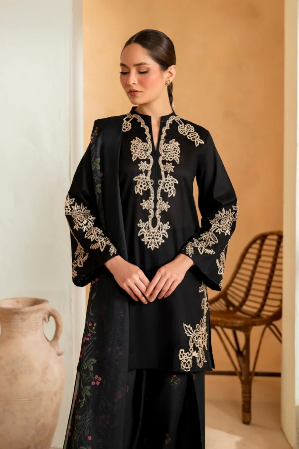 UE-476 Embroidered Lawn Unstitched 3-Piece Suit - Sole Mode '25 by Iznik Fashions - Image 6