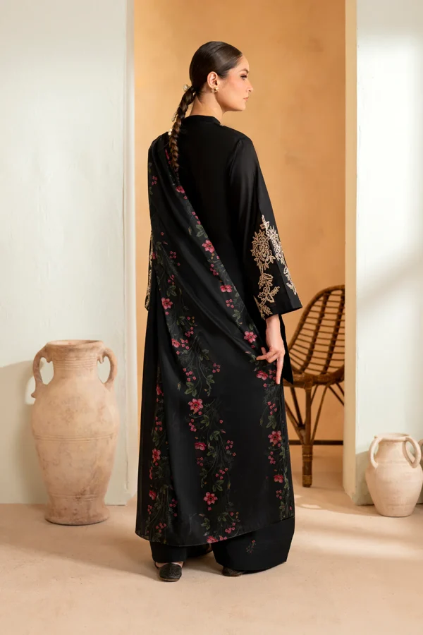 UE-476 Embroidered Lawn Unstitched 3-Piece Suit - Sole Mode '25 by Iznik Fashions - Image 2