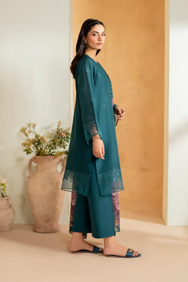 UE-482 Embroidered Lawn Unstitched 3-Piece Suit - Sole Mode '25 by Iznik Fashions - Image 6