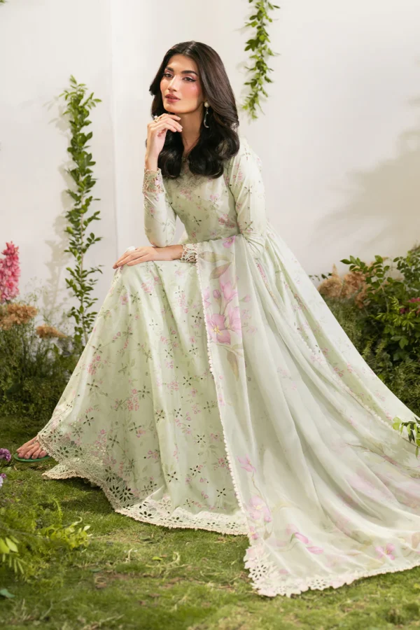 IFE-11 Embroidered Lawn Unstitched 3-Piece Suit - Festive Edition '25 by Iznik Fashions - Image 5