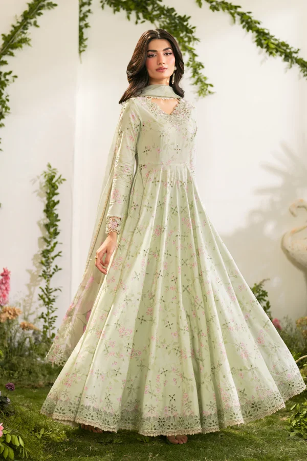IFE-11 Embroidered Lawn Unstitched 3-Piece Suit - Festive Edition '25 by Iznik Fashions - Image 7