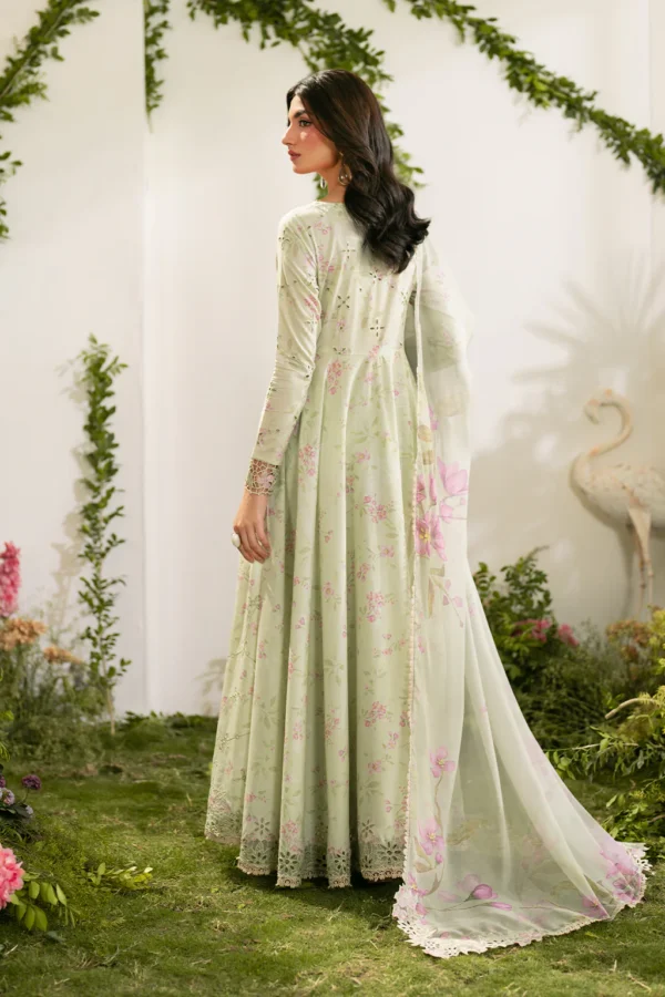 IFE-11 Embroidered Lawn Unstitched 3-Piece Suit - Festive Edition '25 by Iznik Fashions - Image 2
