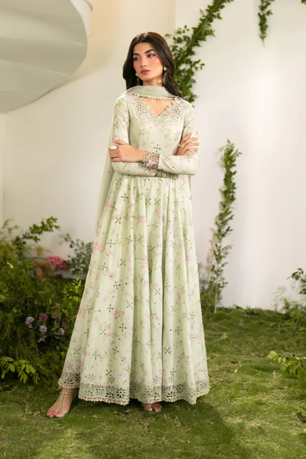 IFE-11 Embroidered Lawn Unstitched 3-Piece Suit - Festive Edition '25 by Iznik Fashions - Image 10