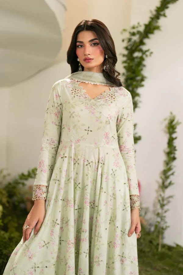 IFE-11 Embroidered Lawn Unstitched 3-Piece Suit - Festive Edition '25 by Iznik Fashions - Image 11