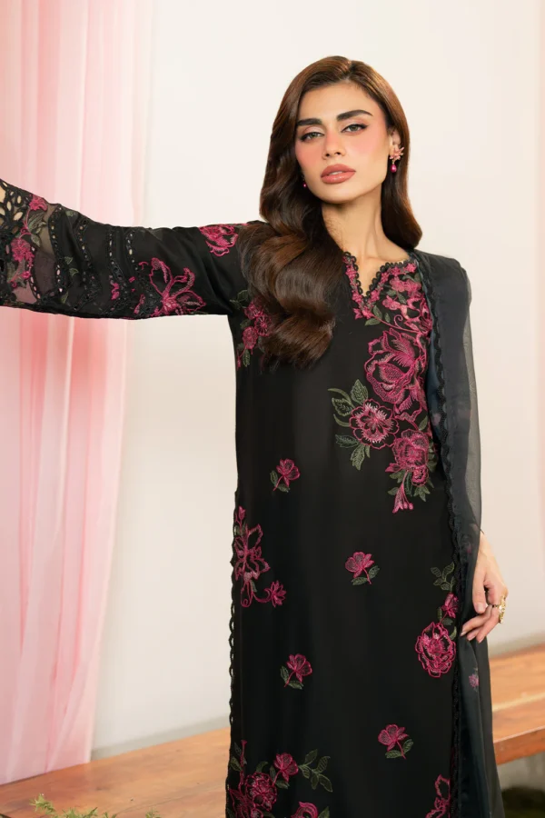 IFE-06 Embroidered Lawn Unstitched 3-Piece Suit - Festive Edition '25 by Iznik Fashions - Image 7