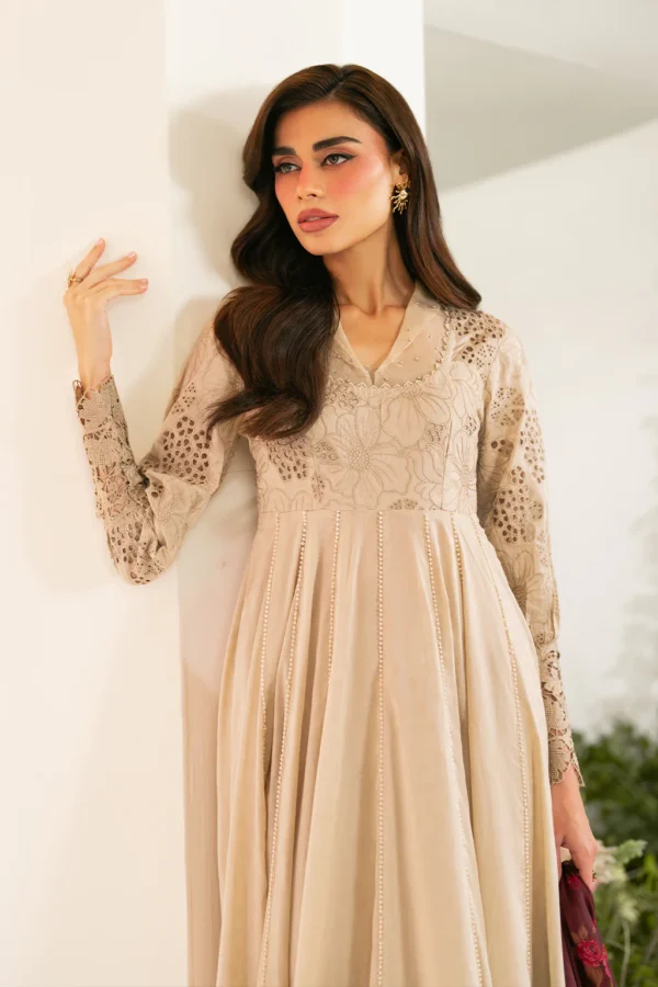 IFE-05 Embroidered Lawn Unstitched 3-Piece Suit - Festive Edition '25 by Iznik Fashions - Image 9