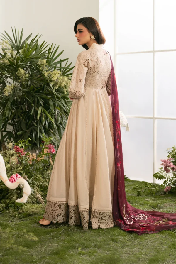 IFE-05 Embroidered Lawn Unstitched 3-Piece Suit - Festive Edition '25 by Iznik Fashions - Image 2