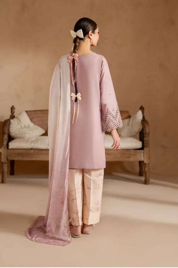 UE-470 Embroidered Lawn Unstitched 3-Piece Suit - Sole Mode '25 by Iznik Fashions - Image 2