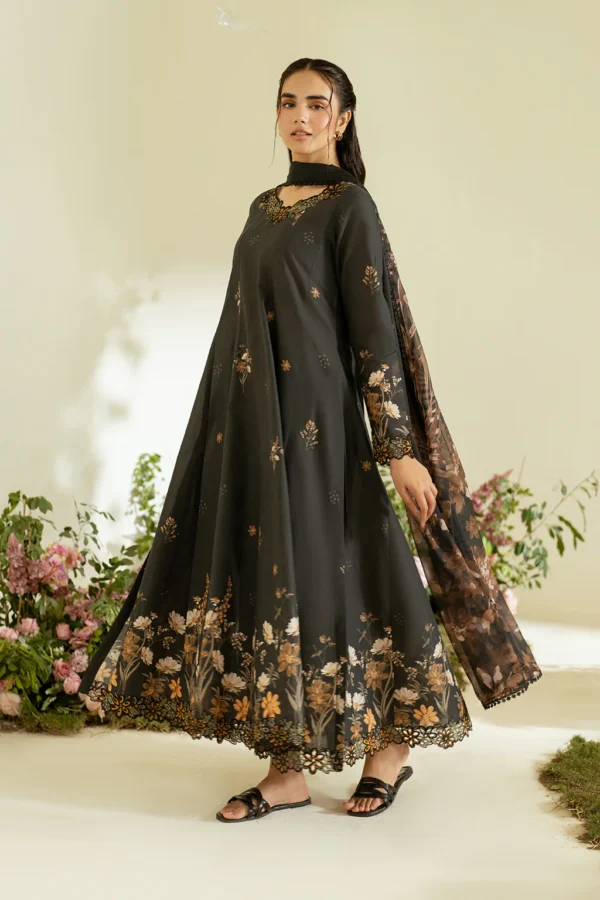 UE-450 Printed Lawn Unstitched 3-Piece Suit - Exclusive Lawn '25 by Iznik Fashions - Image 4