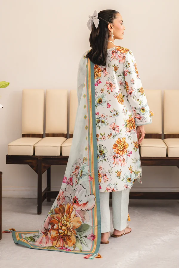 AF-PL-6048-Celan V04-D06 Digital Printed Premium Lawn Unstitched 3-Piece Suit - Sheen '25 by Alizeh - Image 2