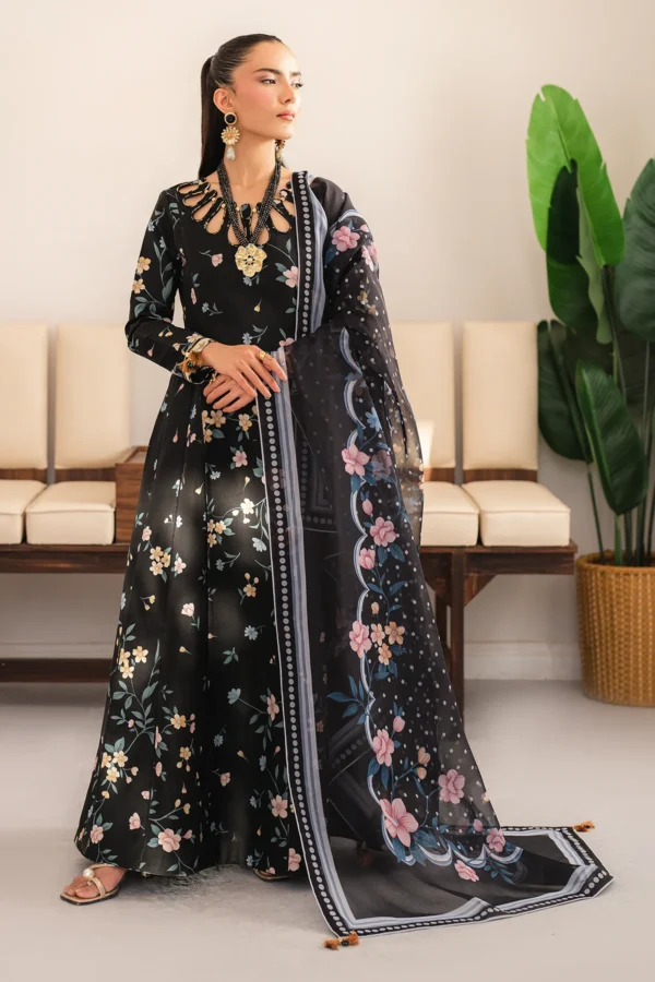 AF-PL-6050-Shyna V04-D08 Digital Printed Premium Lawn Unstitched 3-Piece Suit - Sheen '25 by Alizeh - Image 4