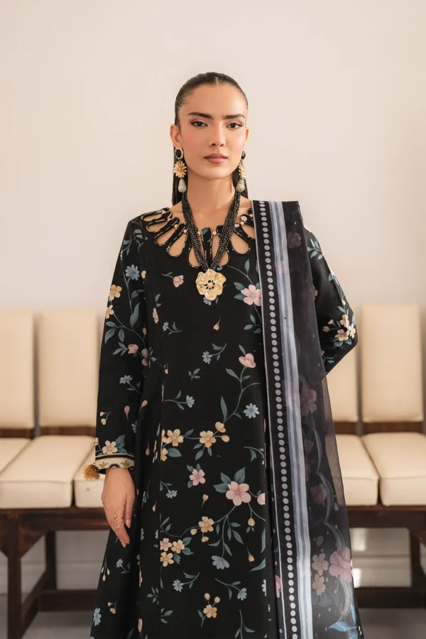 AF-PL-6050-Shyna V04-D08 Digital Printed Premium Lawn Unstitched 3-Piece Suit - Sheen '25 by Alizeh - Image 5