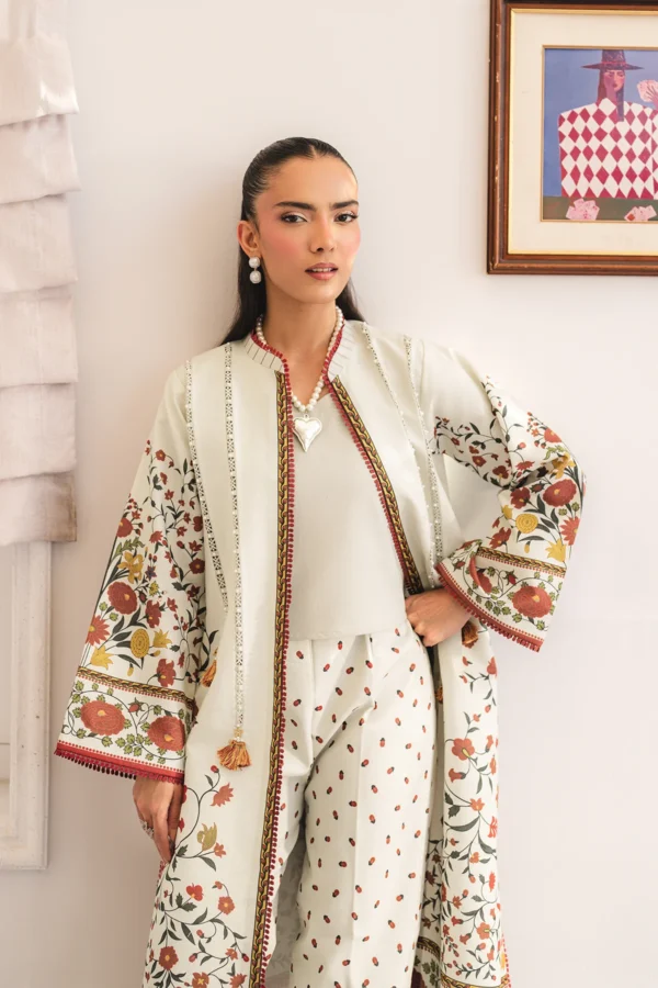 AF-PL-6049-Zest V04-D07 Digital Printed Premium Lawn Unstitched 3-Piece Suit - Sheen '25 by Alizeh - Image 3