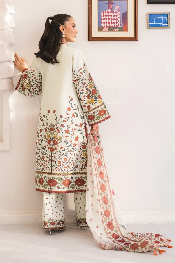 AF-PL-6049-Zest V04-D07 Digital Printed Premium Lawn Unstitched 3-Piece Suit - Sheen '25 by Alizeh - Image 2