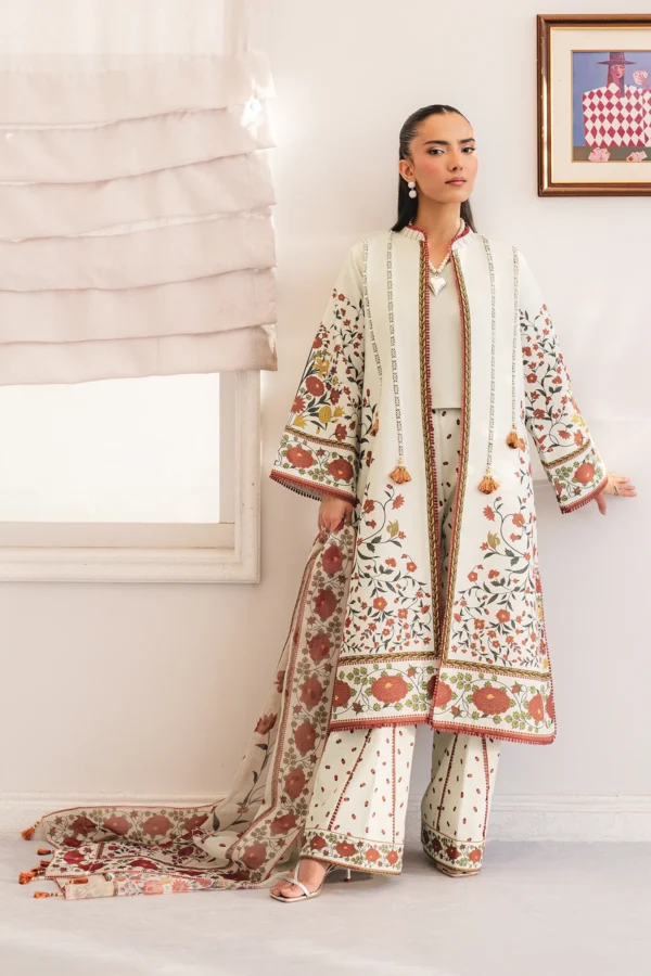 AF-PL-6049-Zest V04-D07 Digital Printed Premium Lawn Unstitched 3-Piece Suit - Sheen '25 by Alizeh - Image 4