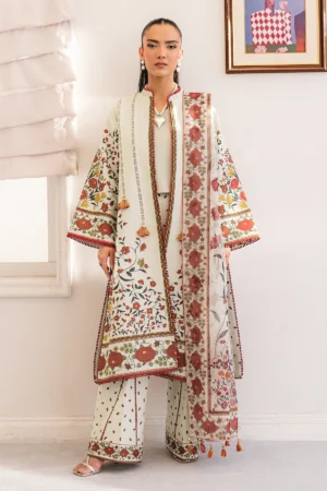 AF-PL-6049-Zest V04-D07 Digital Printed Premium Lawn Unstitched 3-Piece Suit - Sheen '25 by Alizeh