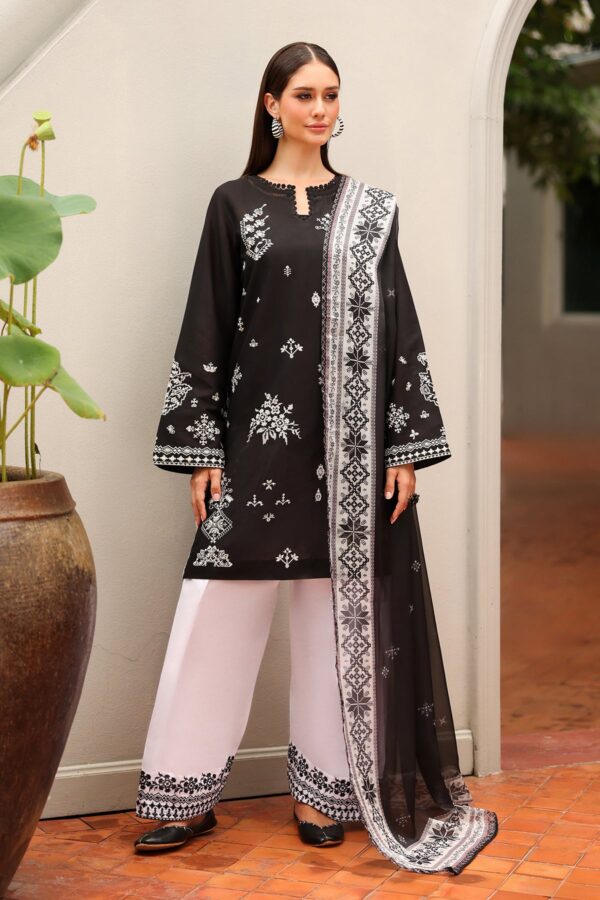 Embroidered Lawn UF-4193 Unstitched Summer by Baroque