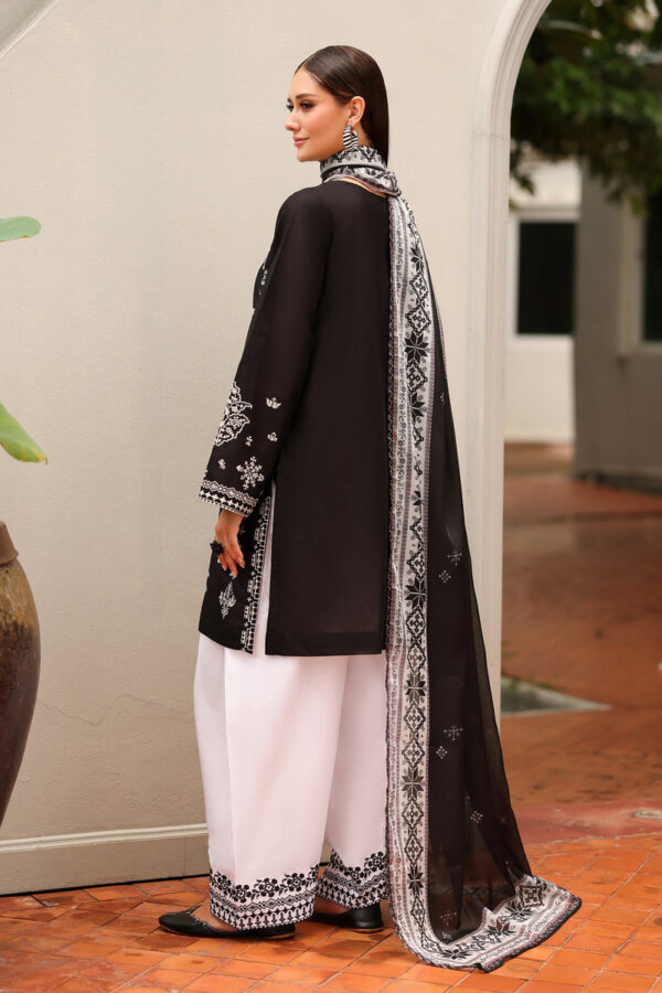 Embroidered Lawn UF-4193 Unstitched Summer by Baroque - Image 9